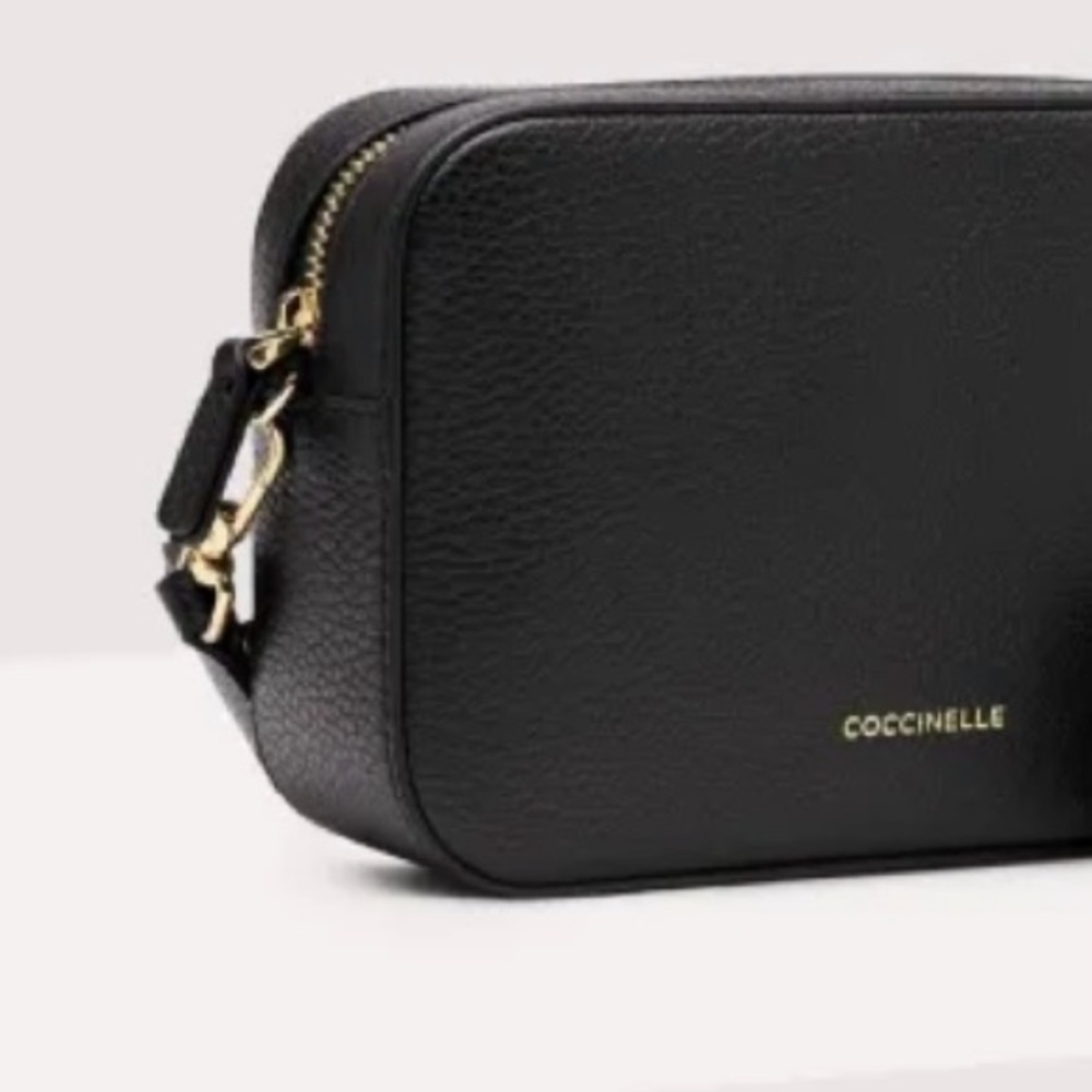 Coccinelle TEBE Black Crossbody Bag - Picture 2 of 11